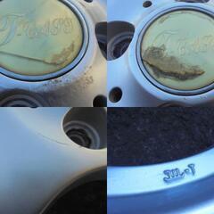 中古アルミホイール　4本set　社外 13×4.00B(4J) 100 4H +45　軽自動車にの画像