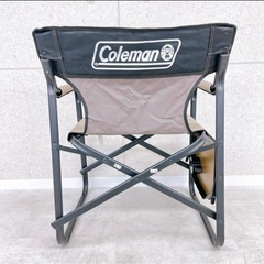 【受付中】 コールマン(Coleman) 2脚セット　サイドテーブル付デッキチェア 折り畳みの画像