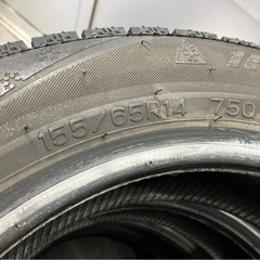 ナンカン スタッドレスタイヤ 2021年製の画像