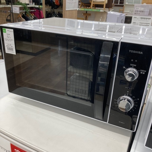【6ヶ月の動作保証付き】TOSHIBAの電子レンジER-WM17(W)をご紹介します