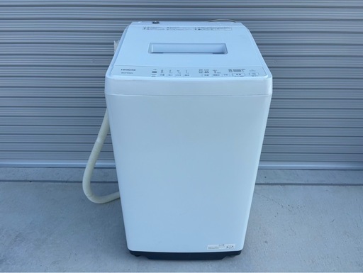 【美品】HITACHI 洗濯機 BW-G70K 7kg 2024年製 日立 ビートウォッシュ 高年式 直接引取り歓迎 mw0827