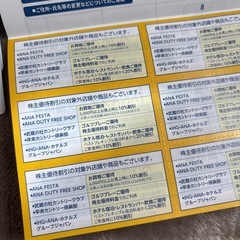 ANA 株主優待　4枚　優待券の画像