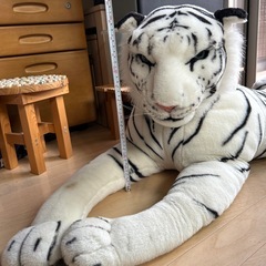 （取引中）ホワイトタイガー　ぬいぐるみの画像