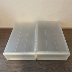 無印良品　ポリプロピレン　衣装ケース　　小 の画像