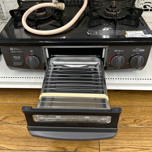 リユースのサカイ東金店 Rinnai ガステーブル 22年製 都市ガス用 TJ16261