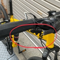 【RKG】特価！ESLUVE/折り畳み式マウンテンバイク/26インチ/21段変速/中古品難ありの画像