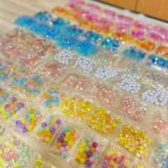 【未使用】ビーズ 119袋の画像