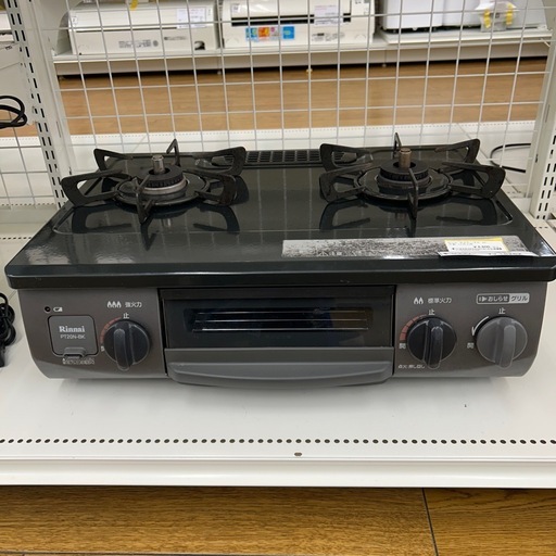 リユースのサカイ東金店 Rinnai ガステーブル 22年製 LPガス用 TJ16262