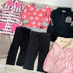 女の子 秋服 冬服 まとめ売り90〜95の画像