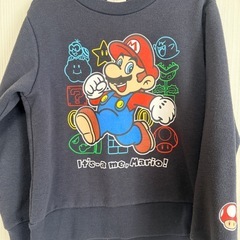 マリオ　トレーナー 2着セット　120の画像
