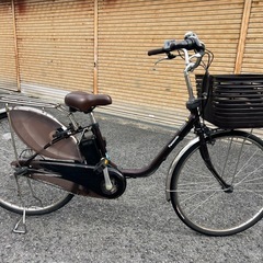 🉐485🉐バッテリー長持ち🉐🉐 パナソニック26インチ電動自転車🈹現車確認🉑の画像