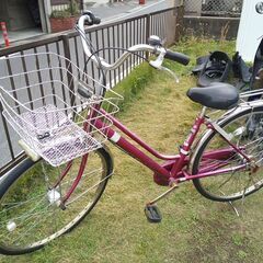 🌈すぐ乗れるよ💦26インチ💡オートライト🍊ステンレス🍇早い者勝ち🍒の画像