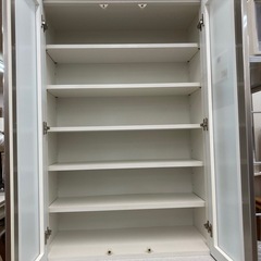 リユースマン倉敷、食器棚、ホワイト、キッチン、収納の画像