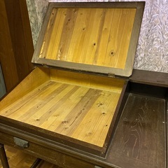 アンティーク　図面テーブルの画像