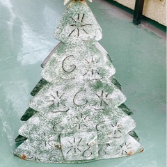 クリスマスツリー型　インテリア　　ガーデニング　置物の画像