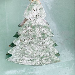 クリスマスツリー型　インテリア　　ガーデニング　置物の画像