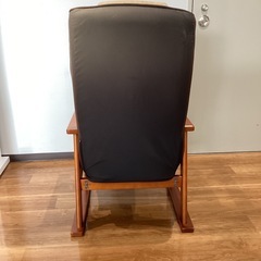 一人用リクライニングチェア【町田市再生家具】252385の画像