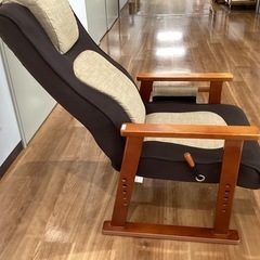 一人用リクライニングチェア【町田市再生家具】252385の画像