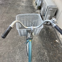 ブリジストン 自転車 BRIDGESTONE CALISIA 22インチ ママチャリ シティサイクル　変速なし自転車 走行確認済の画像