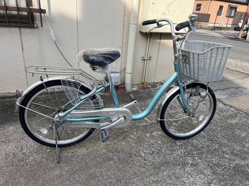 ブリジストン 自転車 BRIDGESTONE CALISIA 22インチ ママチャリ シティサイクル　変速なし自転車 走行確認済