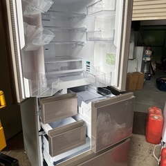 SHARP シャープ ノンフロン冷凍冷蔵庫 SJ-X504H-T 2021年製 冷蔵庫 6ドア やや凹みありの画像