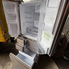 SHARP シャープ ノンフロン冷凍冷蔵庫 SJ-X504H-T 2021年製 冷蔵庫 6ドア やや凹みありの画像