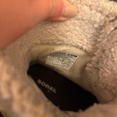 sorel ムートンブーツの画像