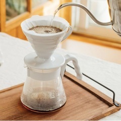 HARIO ハリオ V60コーヒーサーバー02 セットの画像