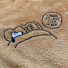 ユニクロ ピーナッツ 長場雄 コラボ フリースセット パジャマ Sサイズの画像