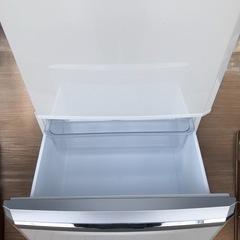 三菱 冷蔵庫 3ドア 335L 右開き 大容量冷凍室81L 自動製氷 自動霜取り パールホワイト MR-C34D-W 2018年製 クリーニング済みの画像