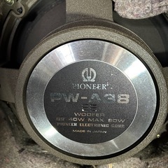 旭川発⭐︎ 大型 スピーカー ペア パイオニア PW-A38 音出し確認済み の画像
