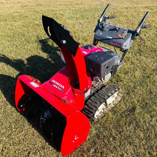 ② ホンダ HS970SV 9馬力 オーガ幅70cm アシストダンパー 電動シューター付き 整備・動作確認済 除雪機 北海道 十勝 大樹 広尾 帯広
