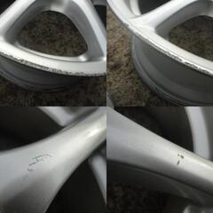 中古アルミホイール　トヨタ　エスティマ純正アルミ　17×7J　114.3　5H　+50　1台分4本セットの画像