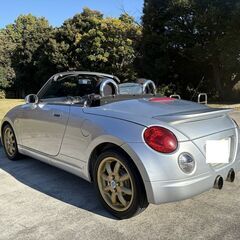 コペン　ターボ　車検H9年1月　L880K   ナビ テレビの画像