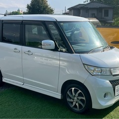 H22年パレットSW XS/車検2年付/ナビ/ワンセグTV/パワスラ/純正AWの画像