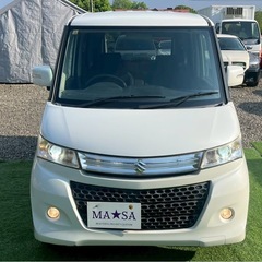 H22年パレットSW XS/車検2年付/ナビ/ワンセグTV/パワスラ/純正AWの画像