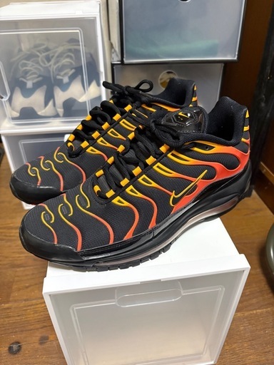 希少品 Nike Air Max 97plus ファイアーパターン