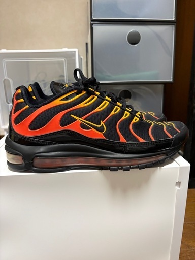 希少品 Nike Air Max 97plus ファイアーパターン