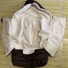 エアーバギ　ダウンフットマフの画像