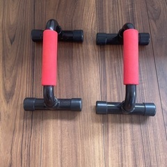 ダンベル、腕立てバーセット
の画像