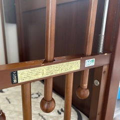 ベビーベッド　120✖️70cm（一部固定要）の画像