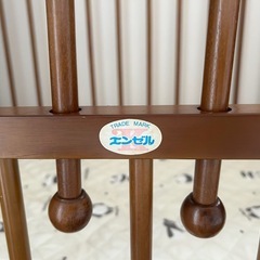 ベビーベッド　120✖️70cm（一部固定要）の画像