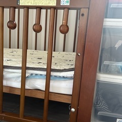 ベビーベッド　120✖️70cm（一部固定要）の画像