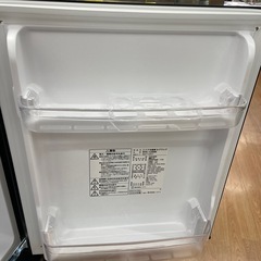 ☆ドリーム荒牧店☆ジモティー割引有【クリーニング済み】ニトリ/２ドア冷蔵庫/NTR-106BK/106L/2024年製の画像