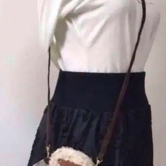 【未使用品】《polka polka》2wayポーチの画像