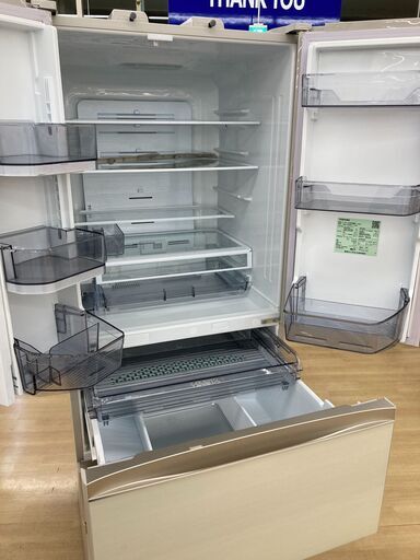 A-579【リユースのサカイ野々市店】ジモティ来店特価‼ 東芝 トウシバ 冷蔵庫 TOSIBAA-579【リユースのサカイ野々市店】ジモティ来店特価‼ 東芝 トウシバ 冷蔵庫 TOSHIBA GR-T550FZ 2022年製 動作チェック＆クリーニング済み
