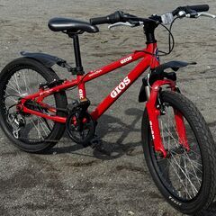 2017年モデル　GIOS　GENOVA　20インチ　レッド　ほぼ未使用です。の画像