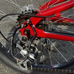 2017年モデル　GIOS　GENOVA　20インチ　レッド　ほぼ未使用です。の画像