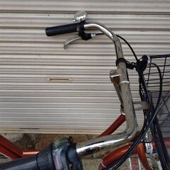 26インチ 自転車 シティサイクル 鍵・ライト付　ママチャリ　中古車　自転車の画像