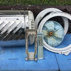 洗濯機の分解クリーニング行っています！配送設置込み　2020年製　ハイセンス4.5K洗濯機　分解クリーニング済み！！の画像